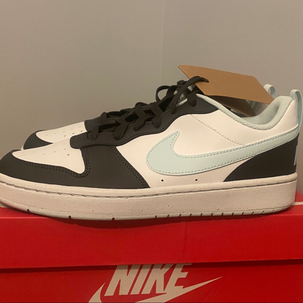 Nike Court Borough Low Recraft    Glacier Blue-White